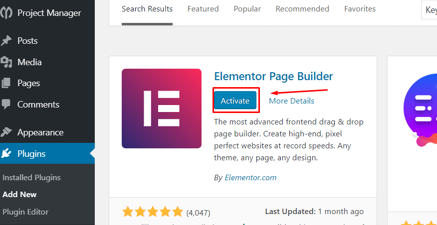 Elementor tutorial