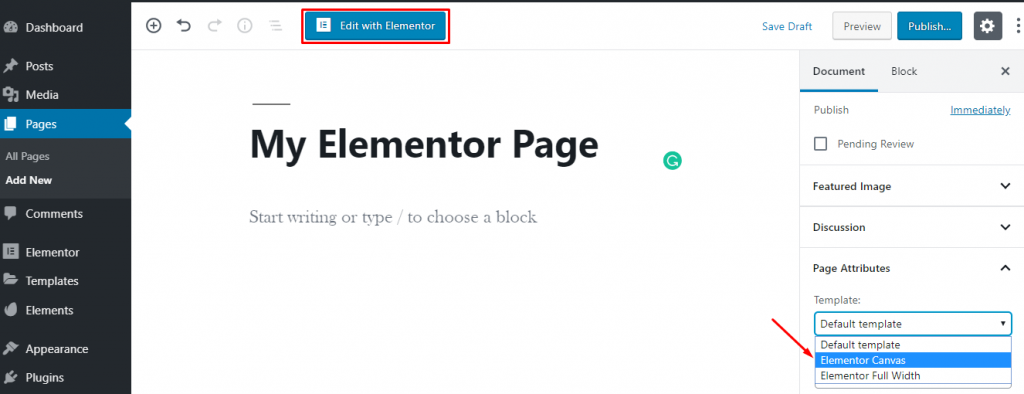 How-to-use-elementor-canvas