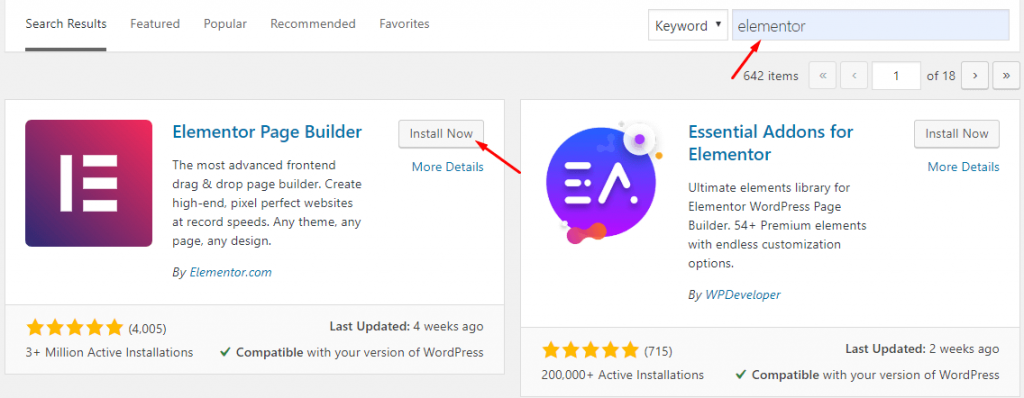 how-to-use-Elementor-installation