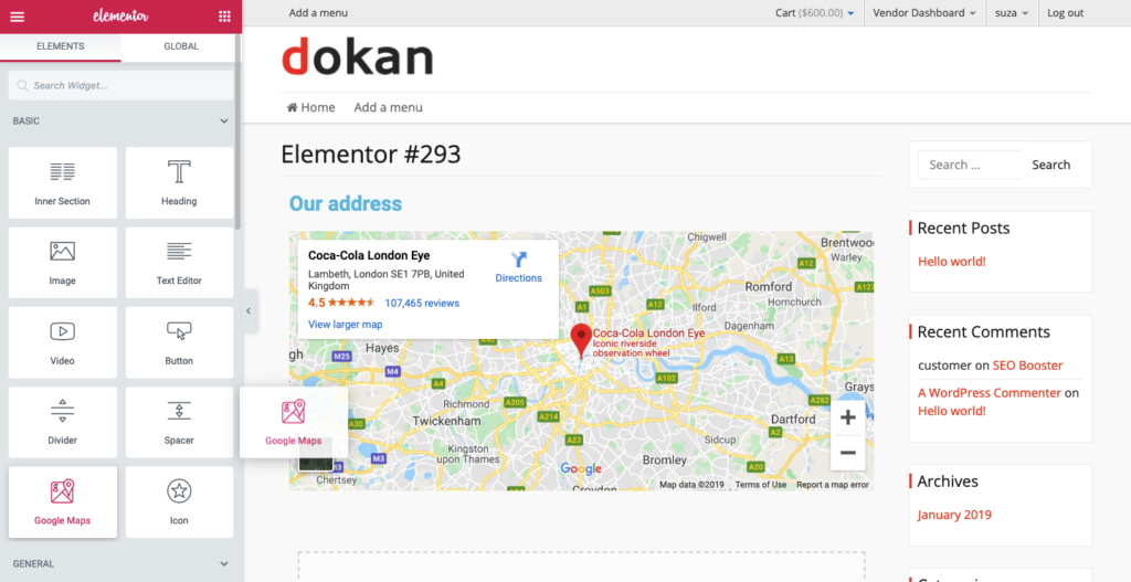 Is It Wise to Design a WordPress Ecommerce Store with Elementor? 3 marketplace ui design