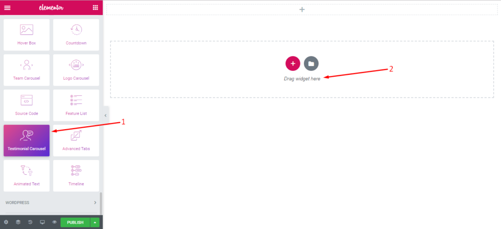 How To Improve Website Design Using Logo Carousel & Testimonial Carousel 10 drag and drop