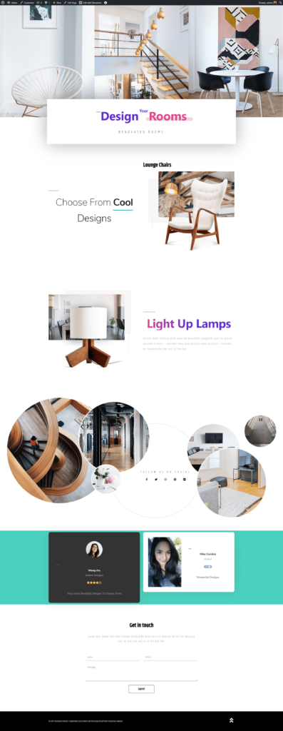How To Use Happy Elementor Addons Preset: A Guide For Beginners 6 Enterior Design Website