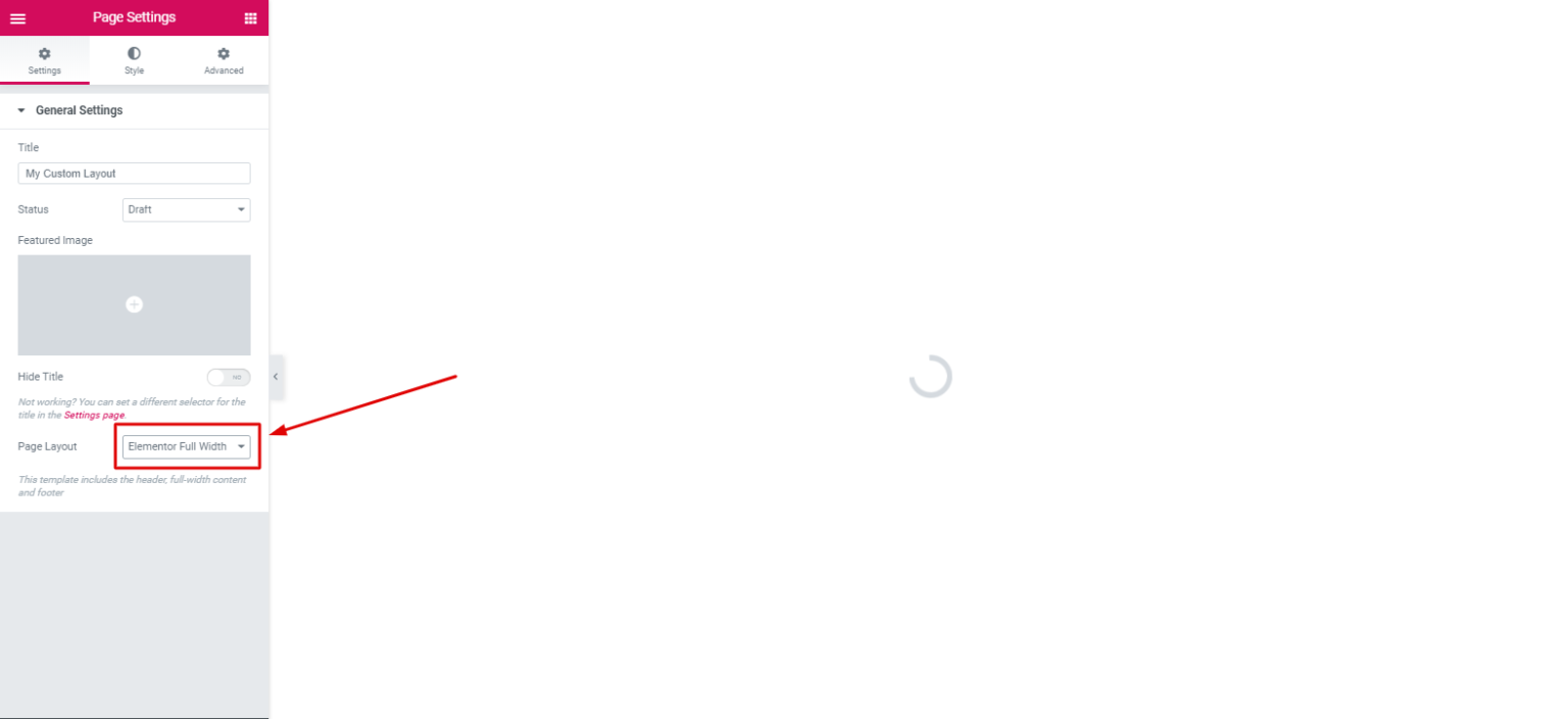 Custom WordPress Layout build with Elementor