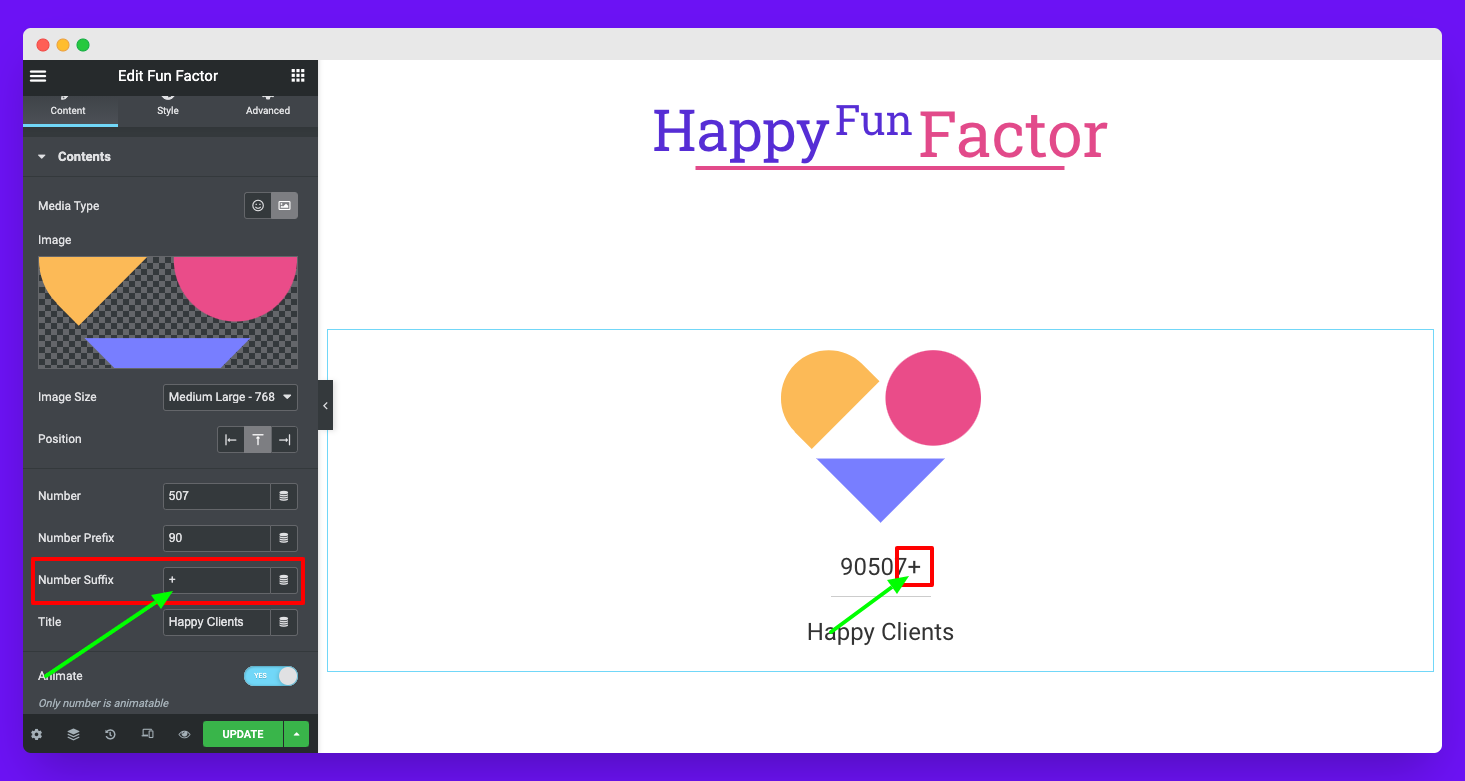 funfactor suffix