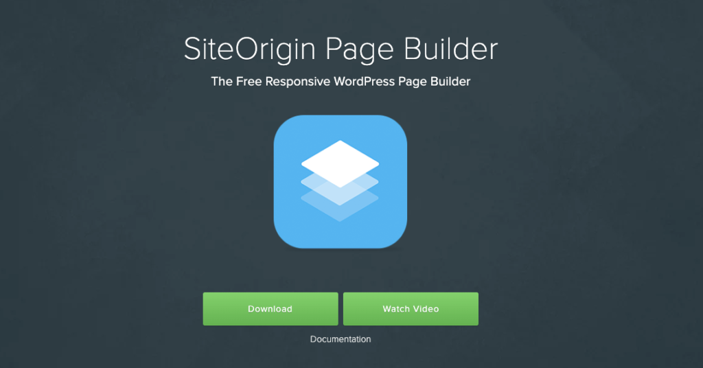 siteorigin-page builder in wordpress