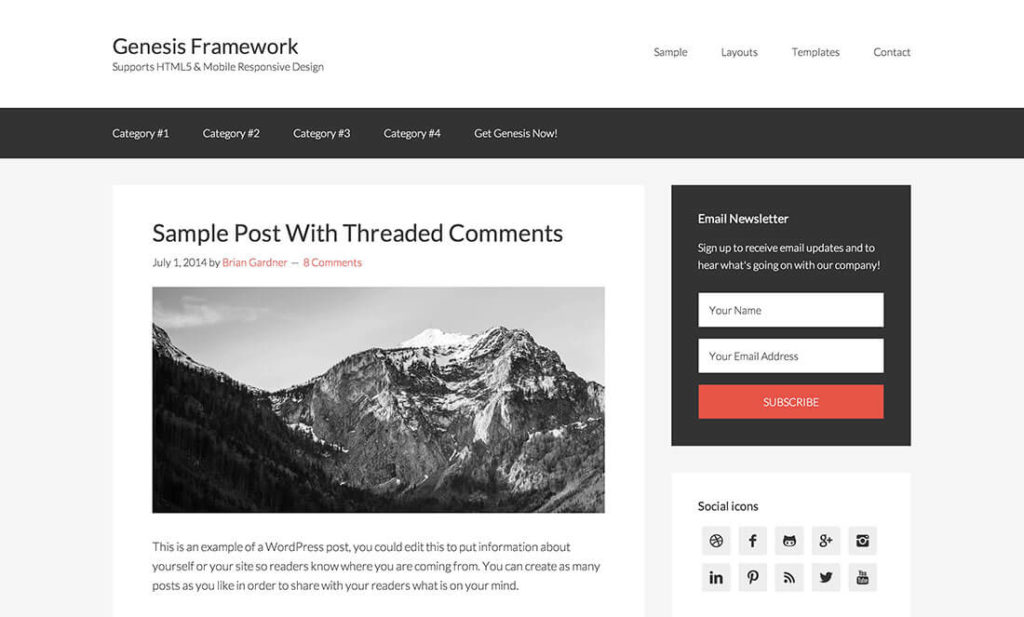 10 Best WordPress Starter Themes (How to Choose The Right One?) 6 genesis-starter-themes
