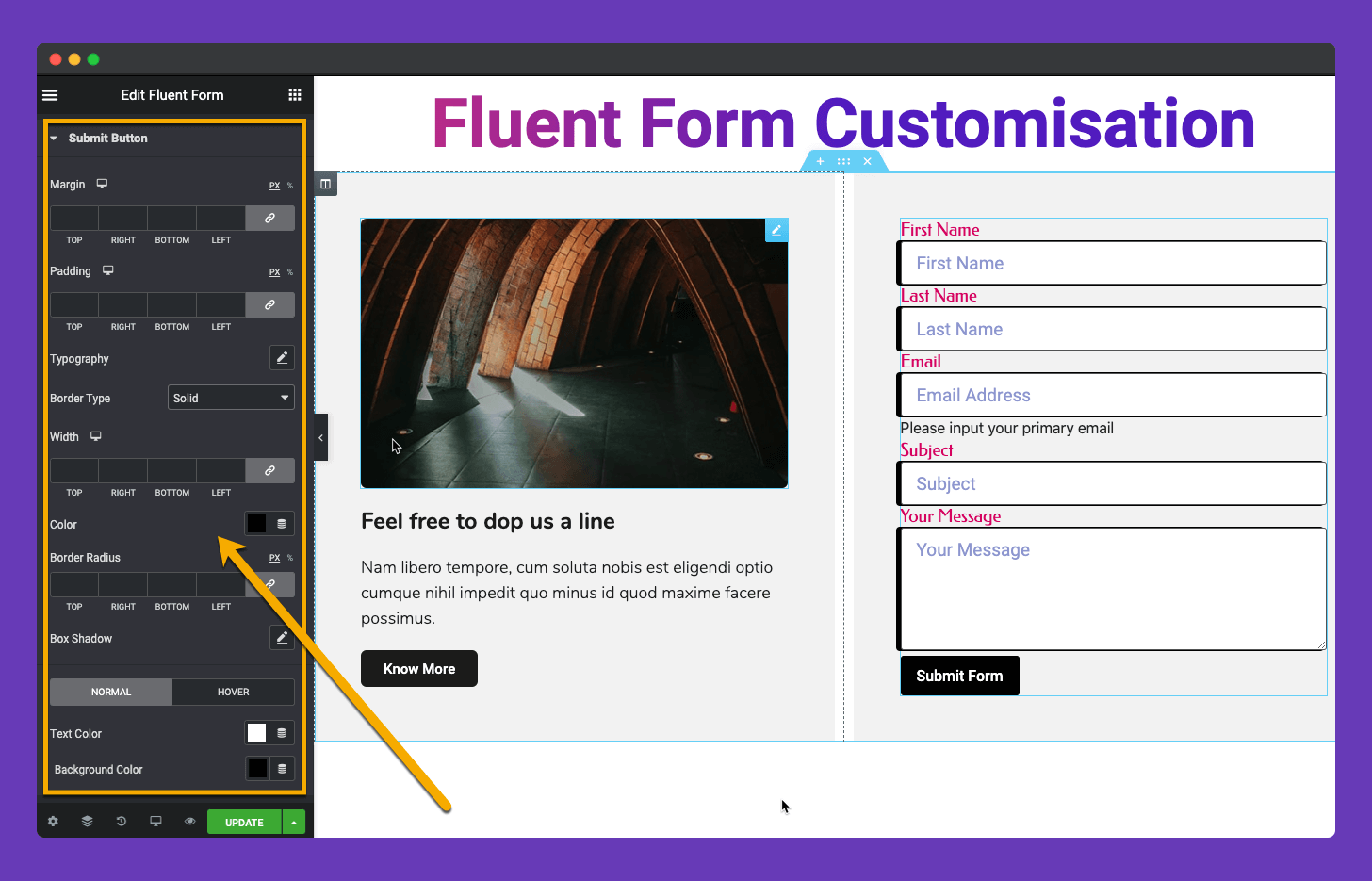 Happyaddons fluent form 