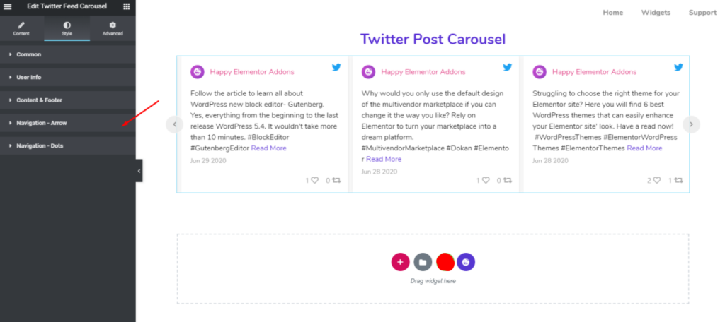 Display Your Social Contents In An Appealing Way Using Happy Addons Social Media Feeds (Facebook, Twitter, Instagram) 49 Social Media Feed