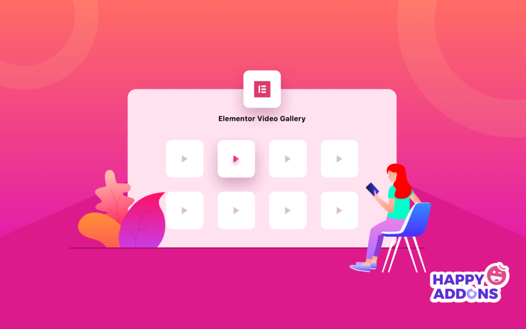 Elementor video gallery