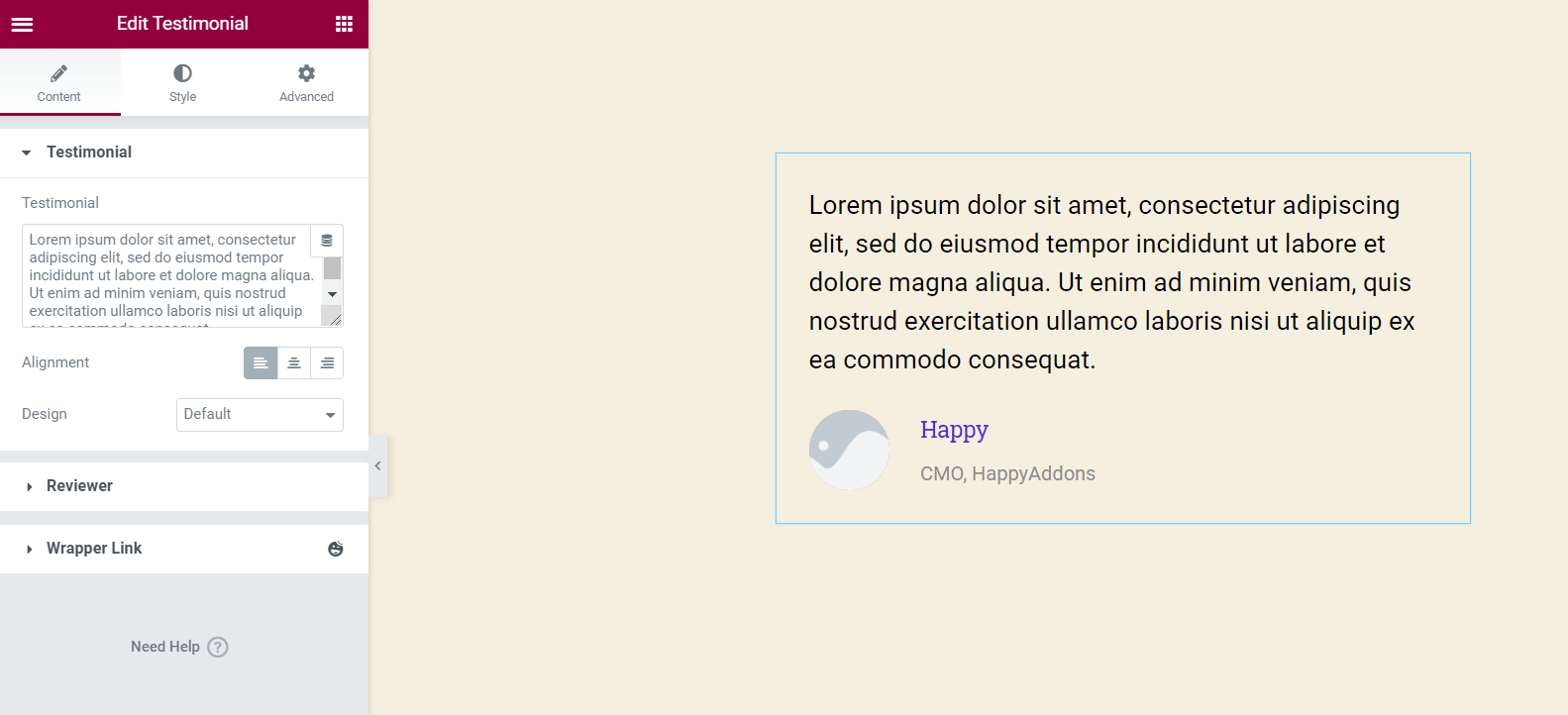 happyaddons-推荐小部件