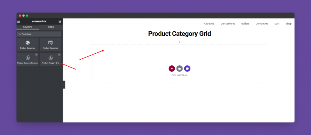 Product Category Grid