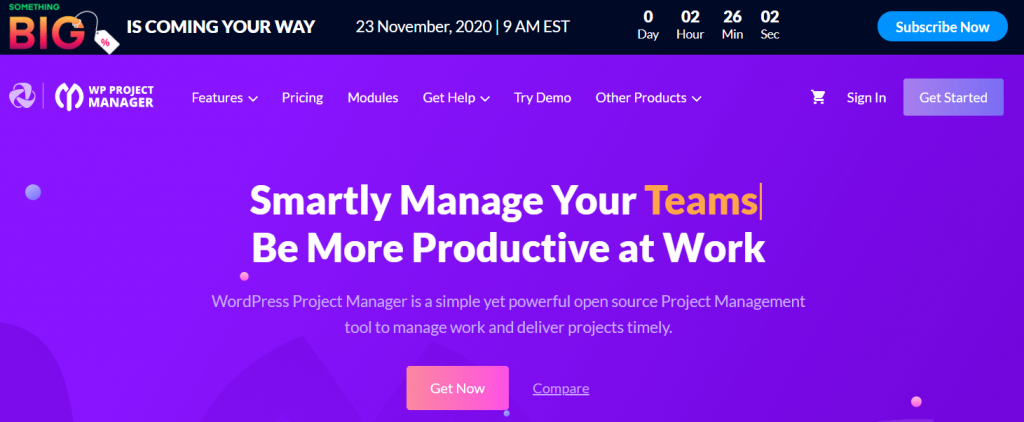 WP Project Manager- Up To 50% OFF
