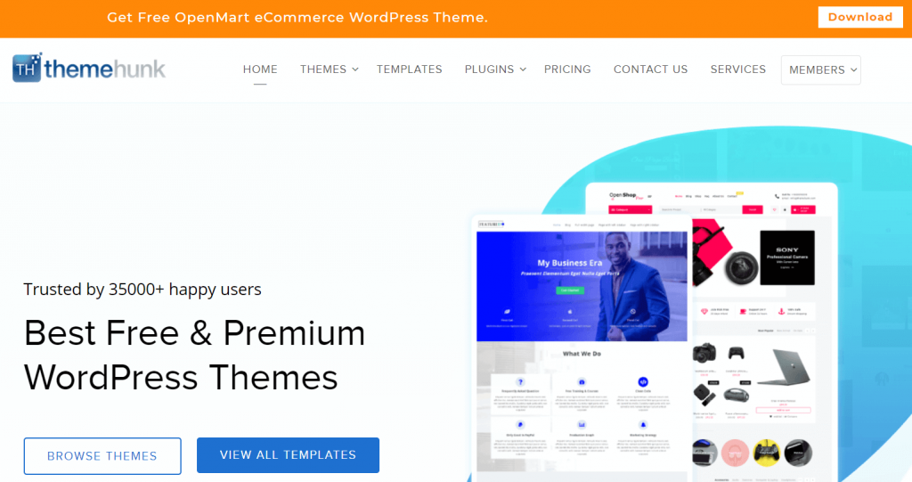 ThemeHunk- best WordPress black Friday deals