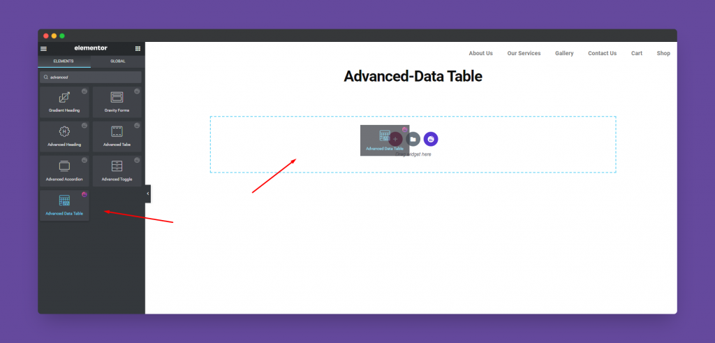 Advanced-Data Table