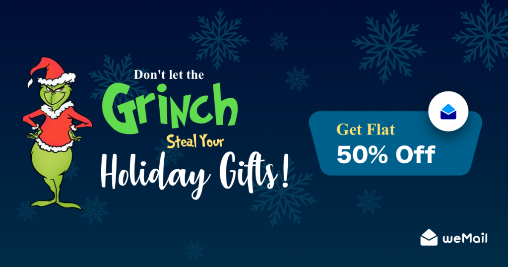weMail Christmas Deal