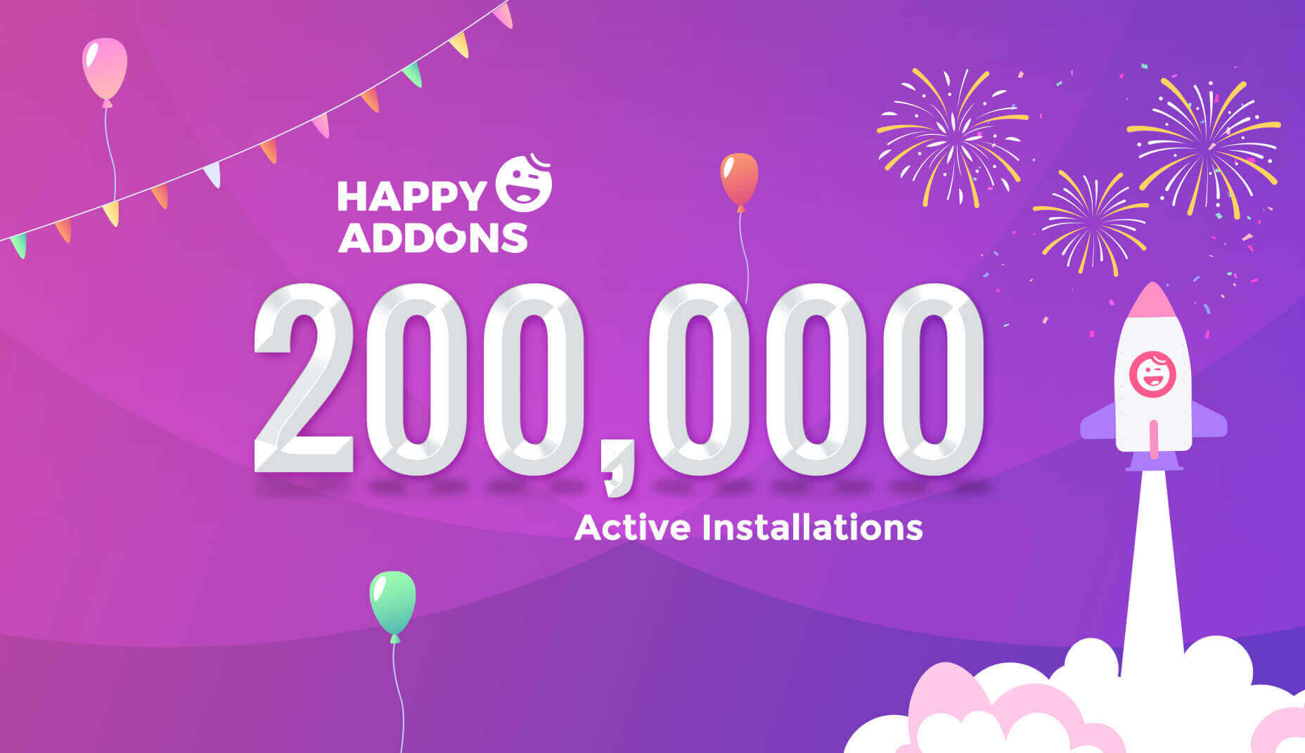 Happy Addons active installations 