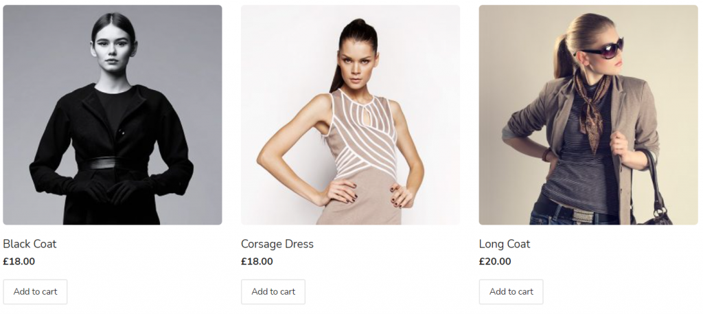 product grid: happyaddons widgets
