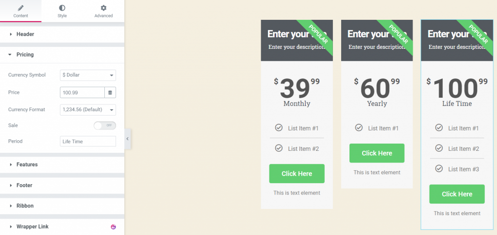 How to Create Equal Heights in Elementor 3 Customize your widget