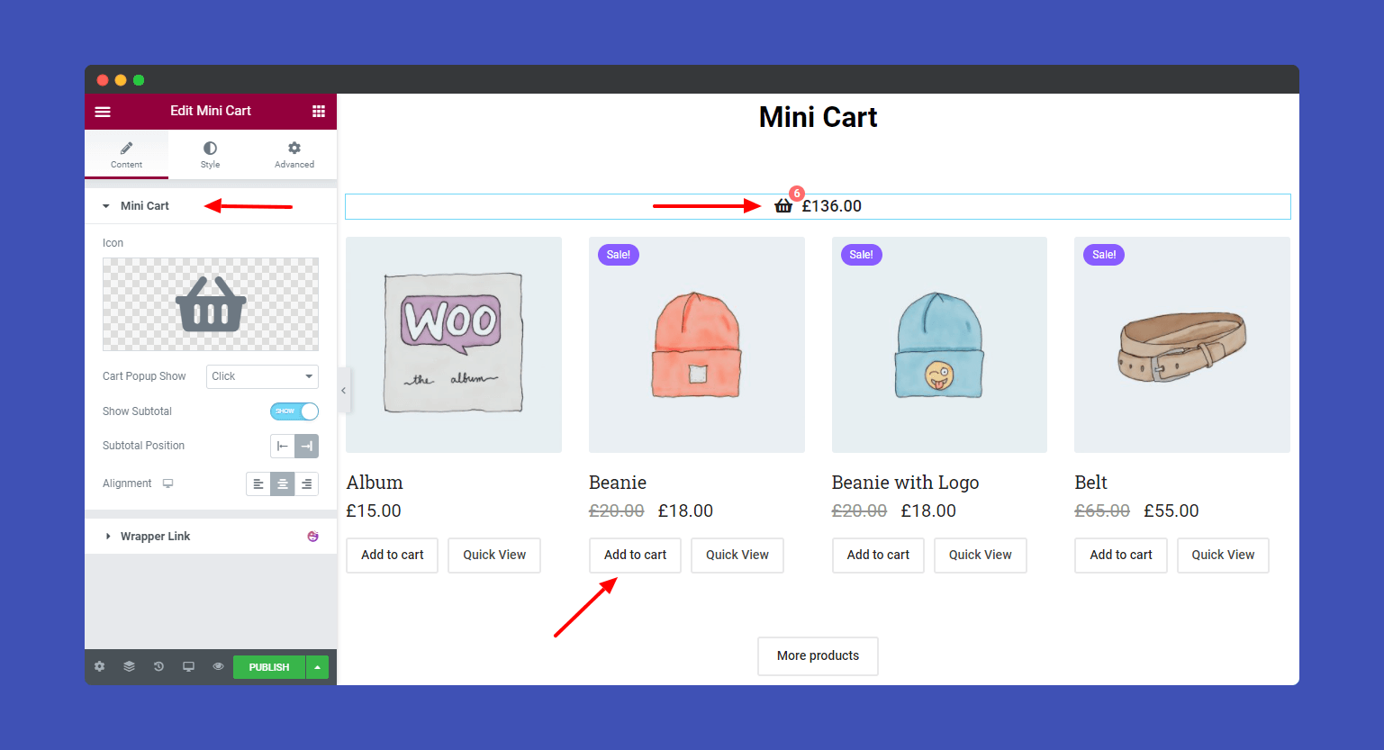 Mini Cart - HappyAddons