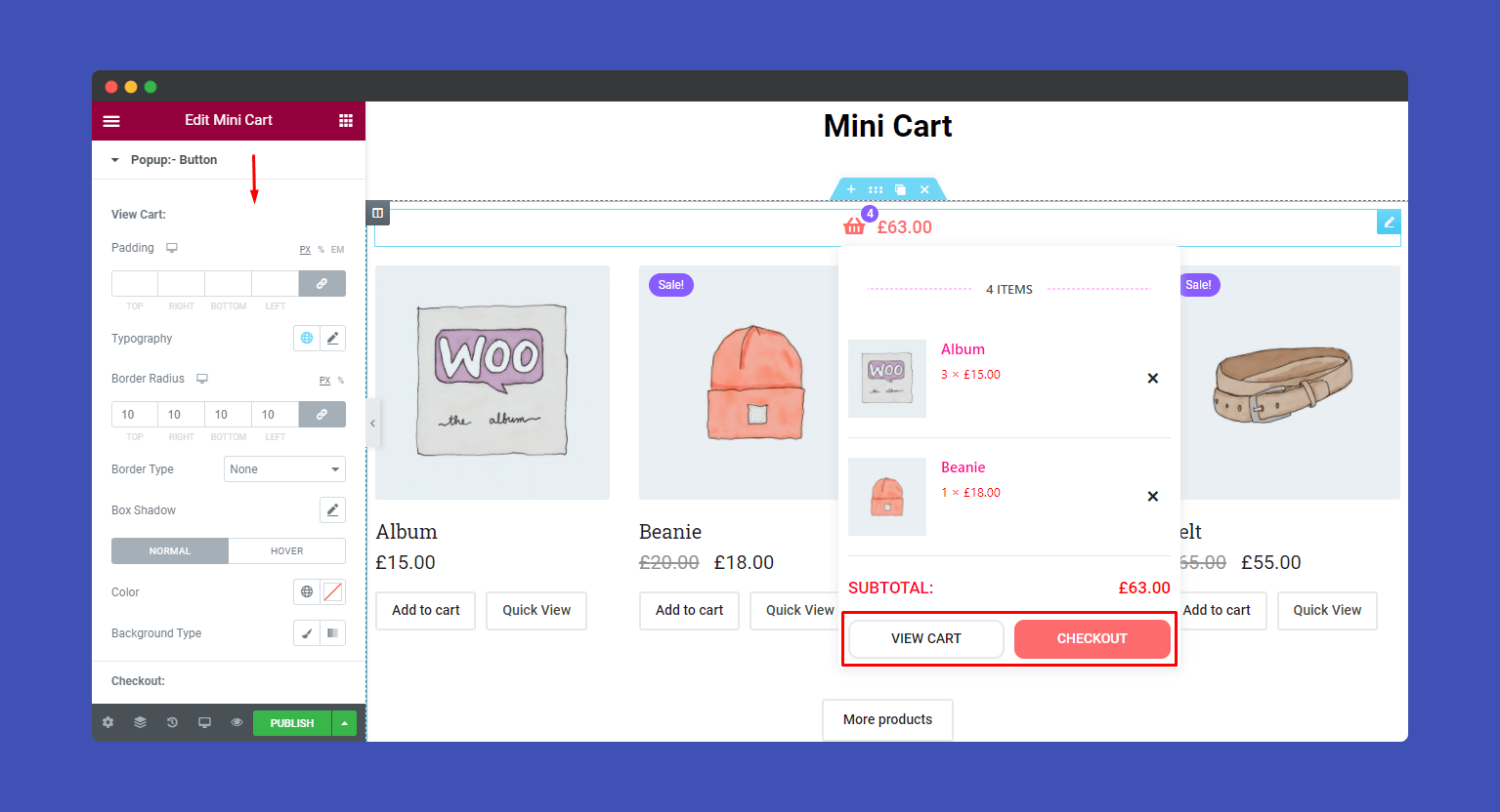 How to Add a WooCommerce Mini Cart & Checkout to your Store