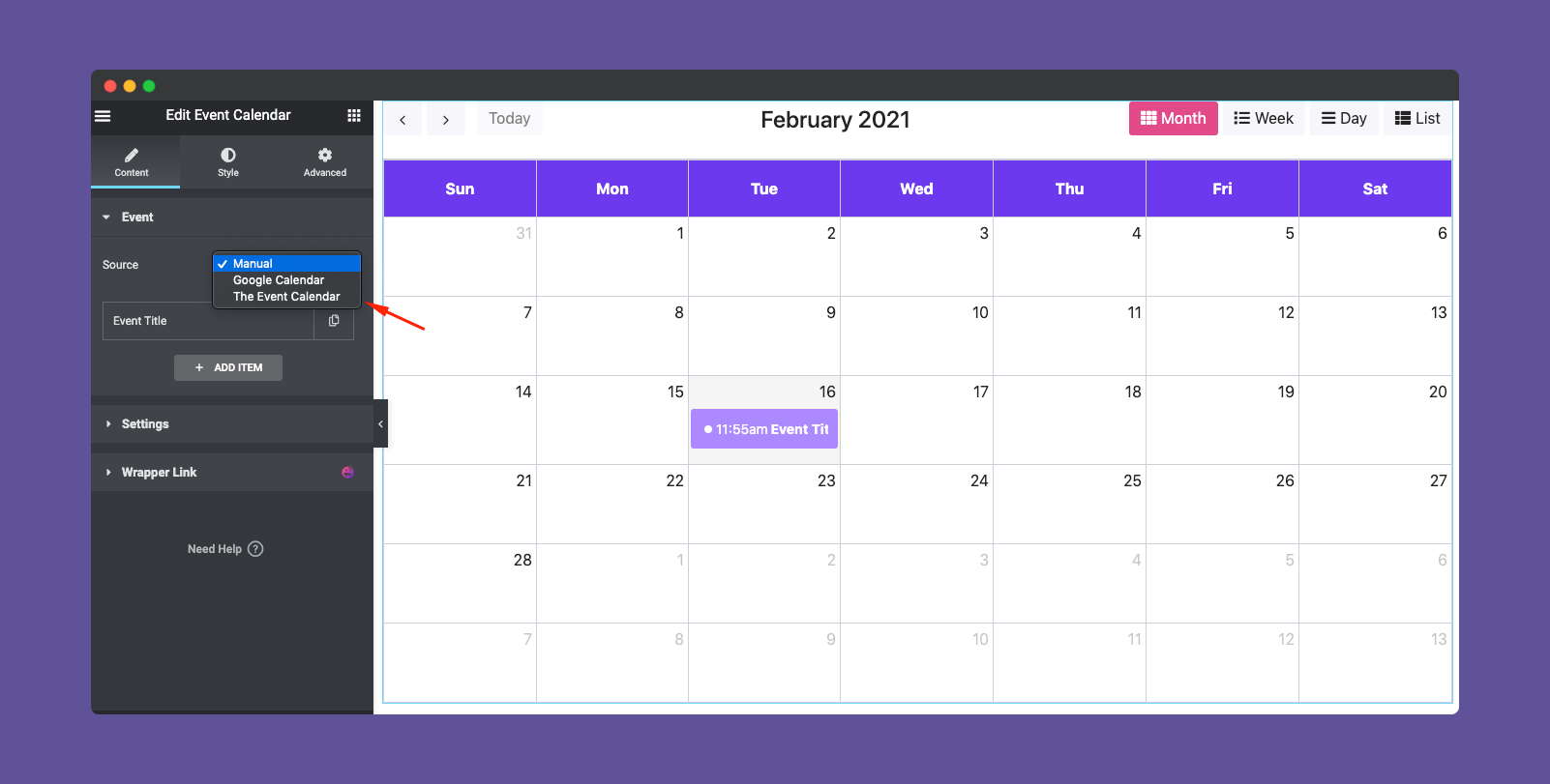 How to Use The Events Calendar On Elementor Website HappyAddons