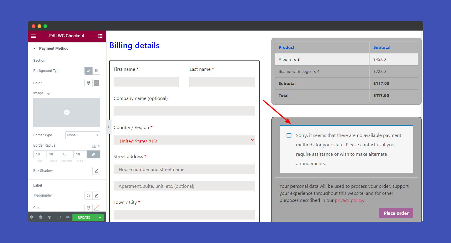 Style payment method