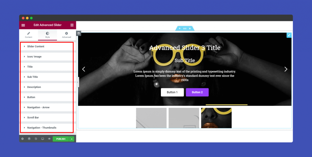 Advanced Slider - HappyAddons