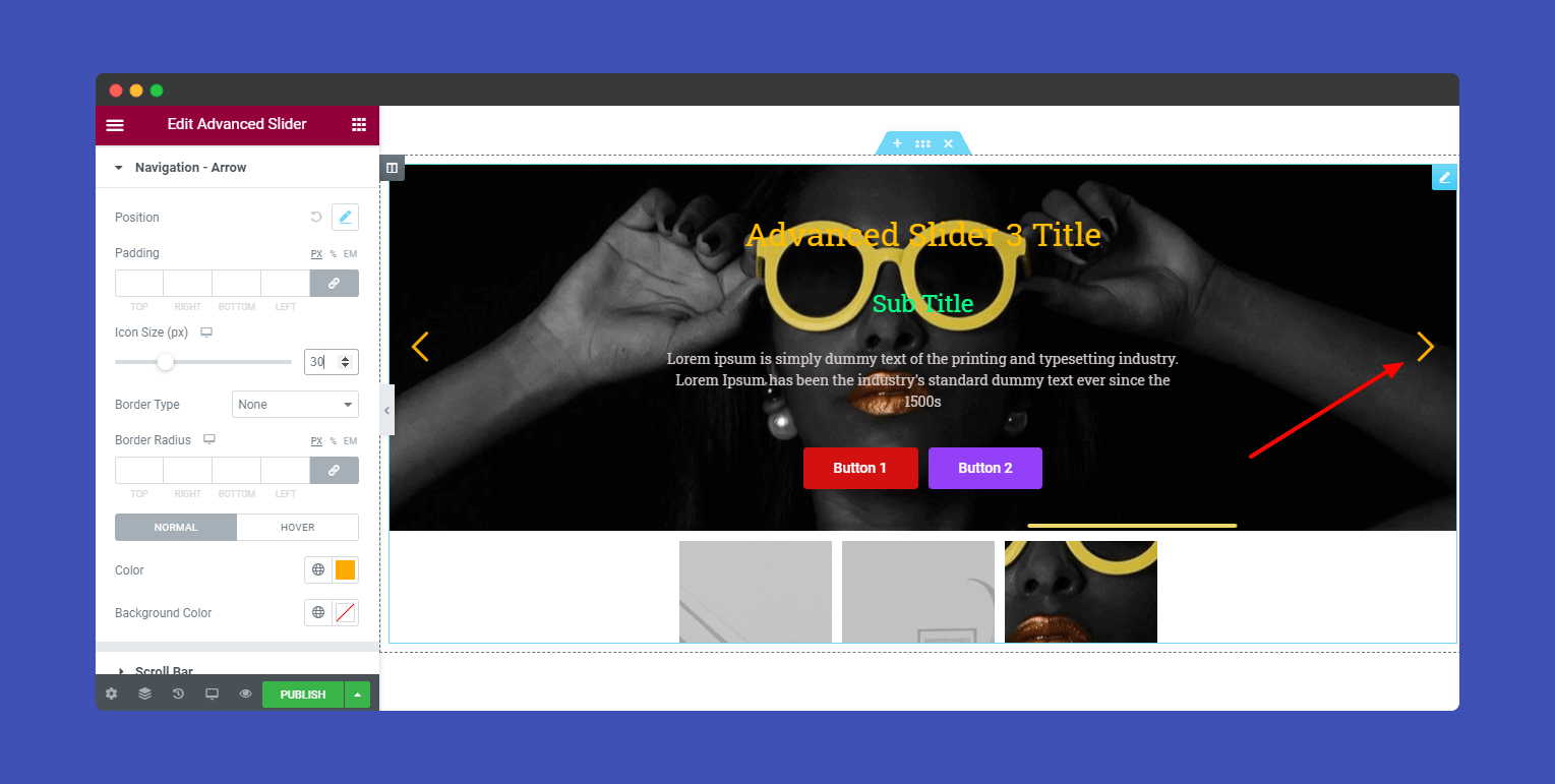 Advanced Slider - HappyAddons