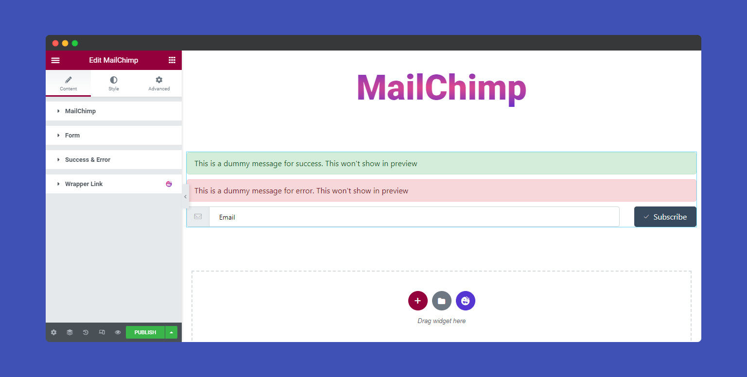 Content MailChimp