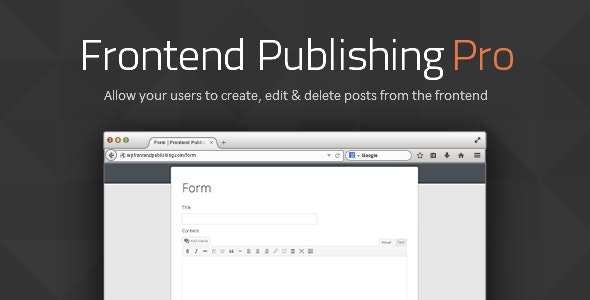 frontend-publishing-pro
