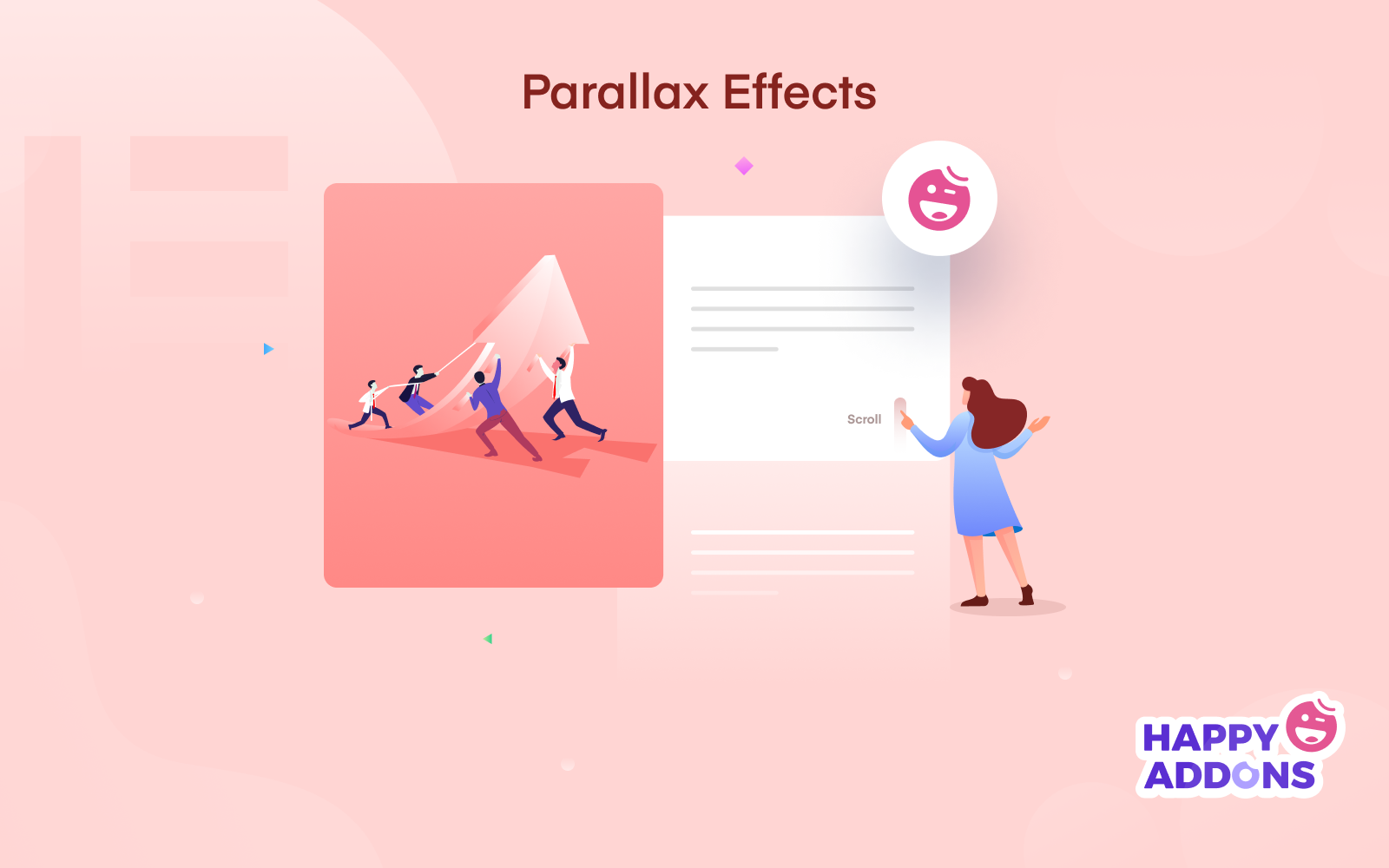 how to create a parallax effect