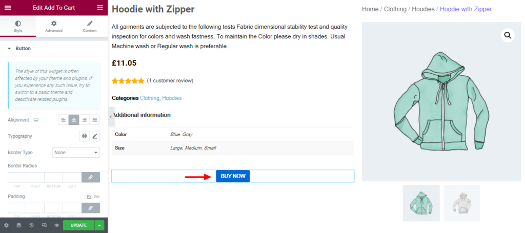 How To Edit WooCommerce Product Page Using Elementor