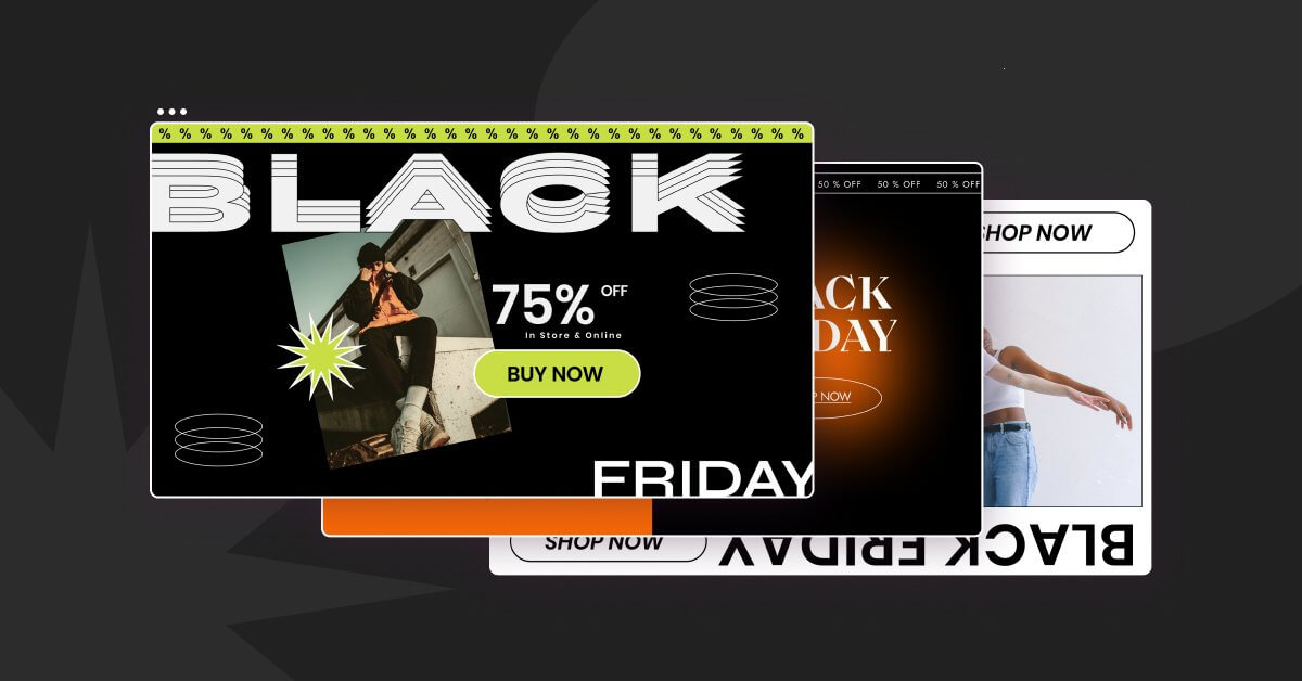 How to Design Black Friday and Cyber Monday Landing Pages on Your Website 4 Elementor Black Friday Seasonal Kit