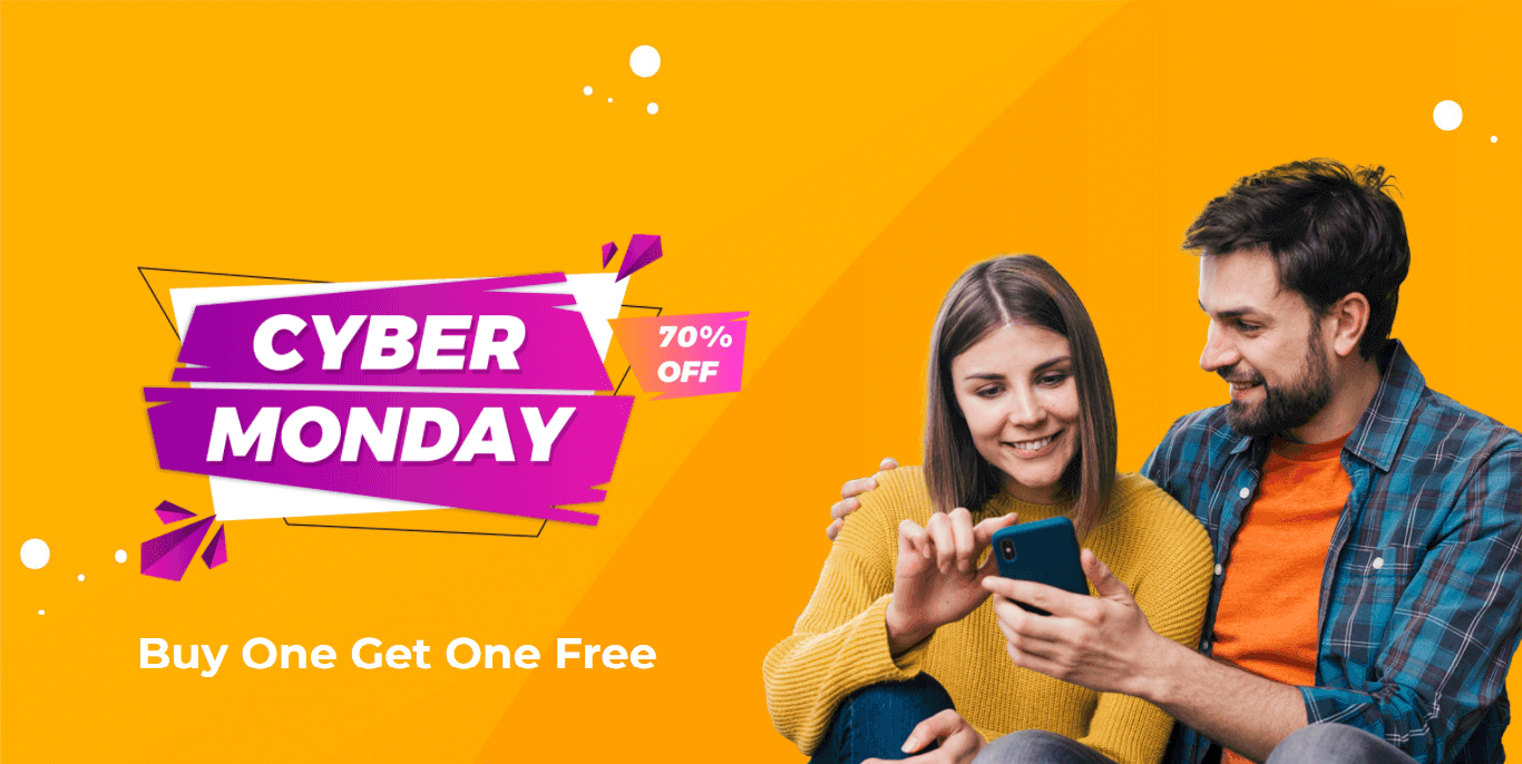 Cyber Monday Landing Page Templates