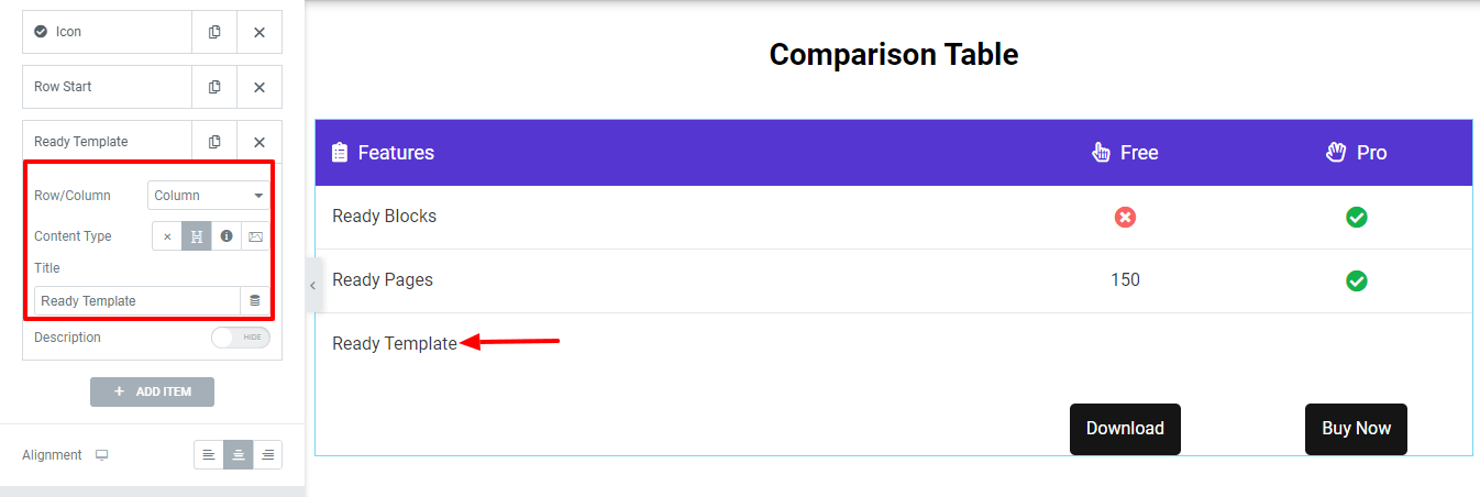 Add Column with Heading