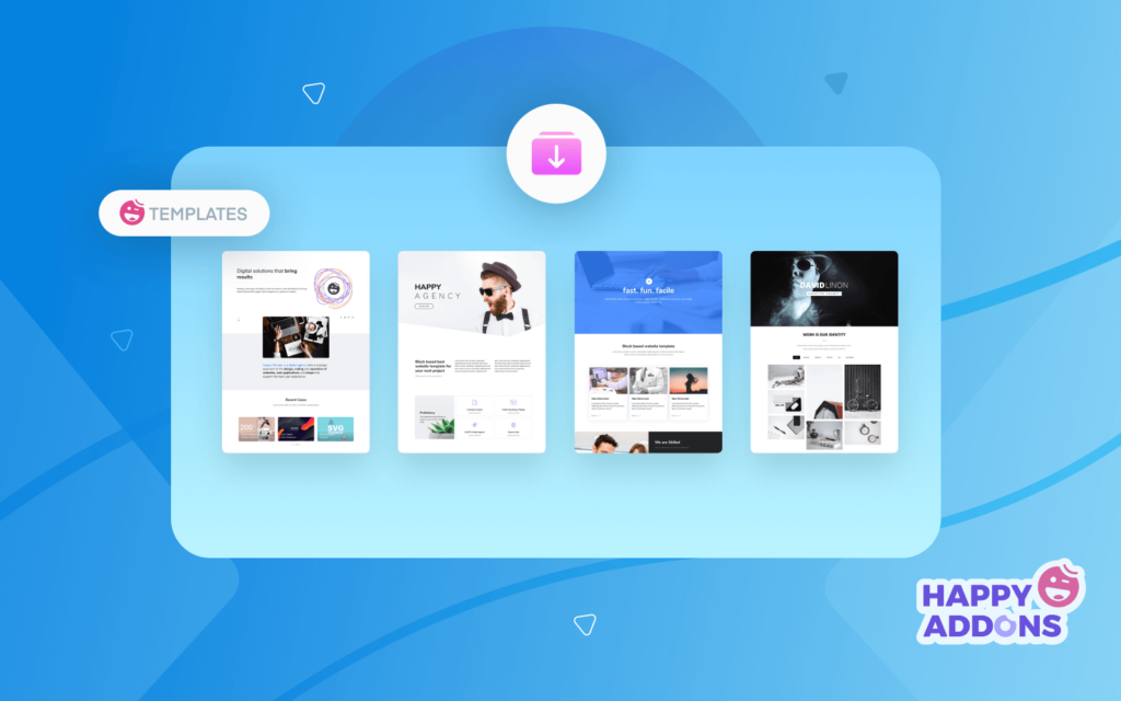 How To Use Happy Addons’ Template Library