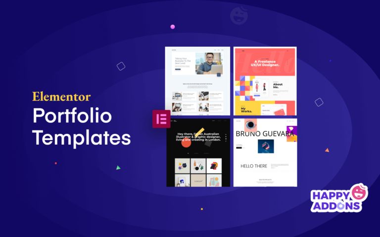 5 Best Elementor Portfolio Templates for You