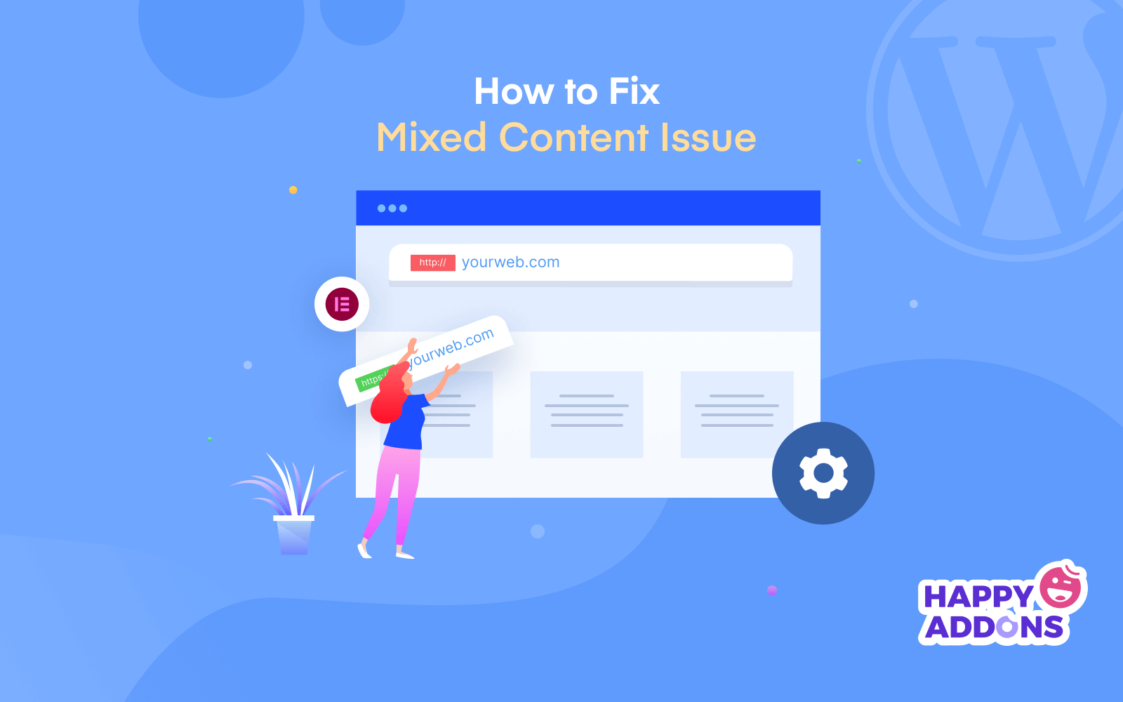 How to fix mixed content issue in WordPress
