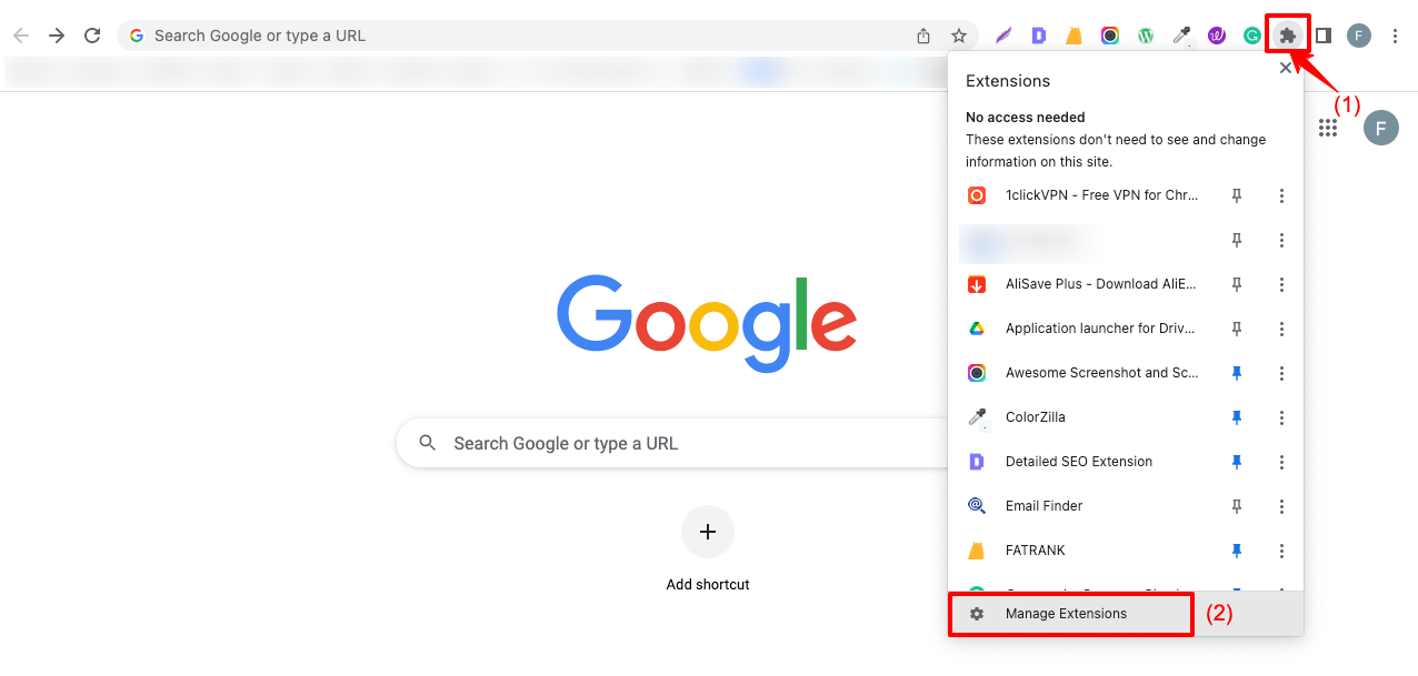 How to Manage Extensions of Google Chrome