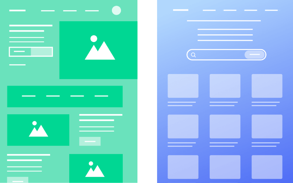 Examples of Website Wireframe