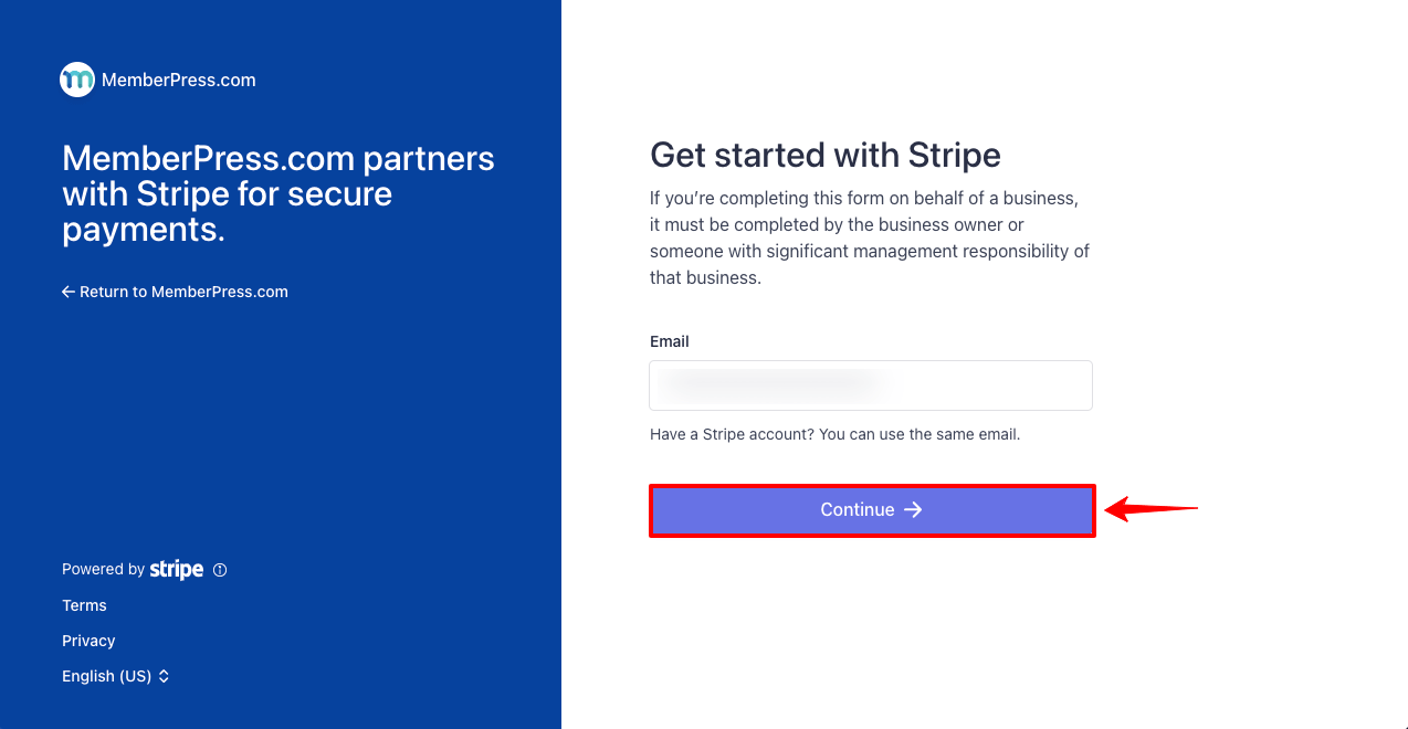 Complete Adding Stripe Account from Your MemberPress Account