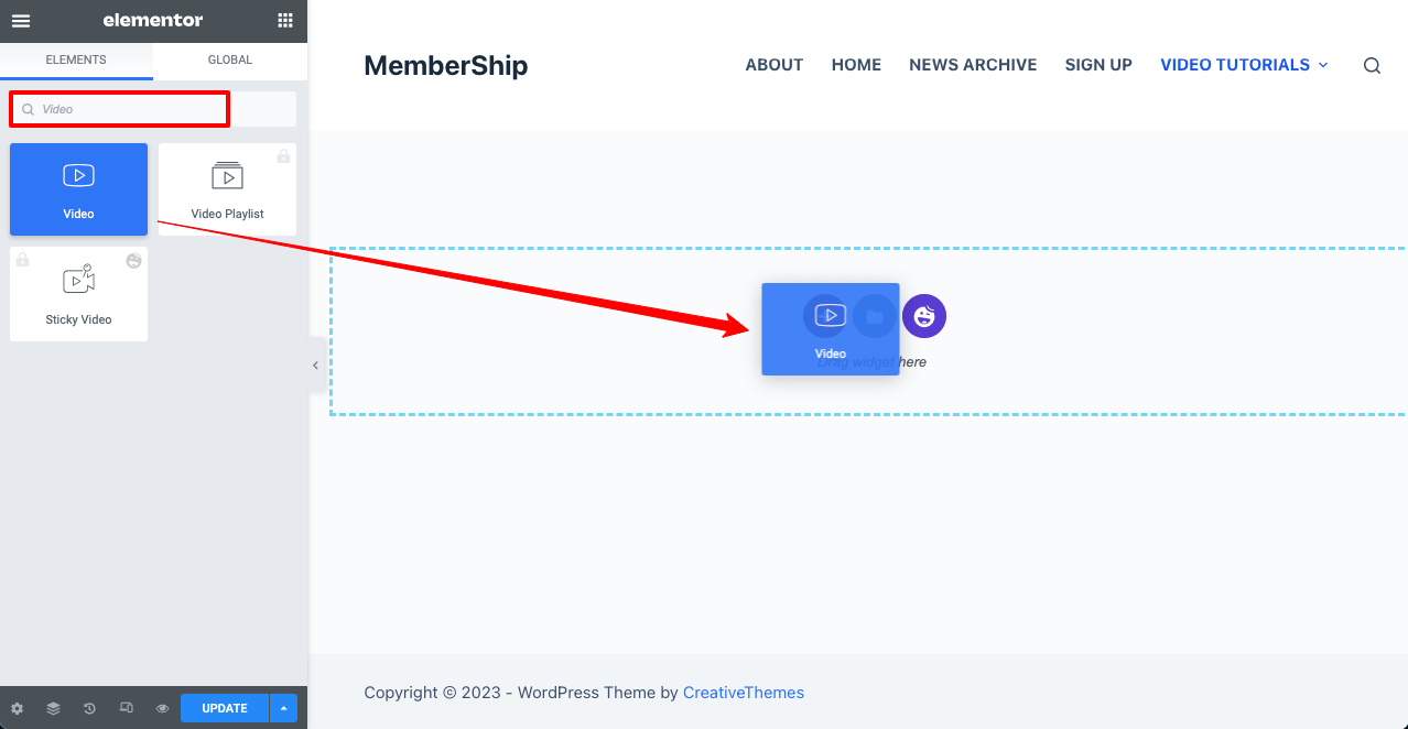 Create Video Tutorial Page on Your Membership Site Using Elementor