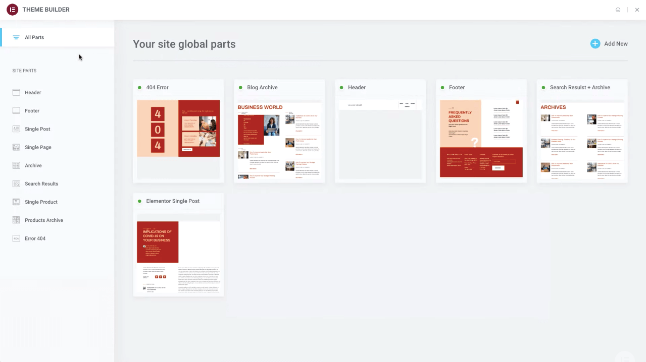 Brizy vs Elementor: Which Is the Best Page Builder Plugin? 3 Elementor theme builder