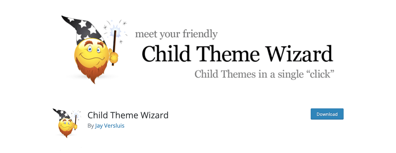 Create WordPress Child Theme using the Child Theme Wizard plugin