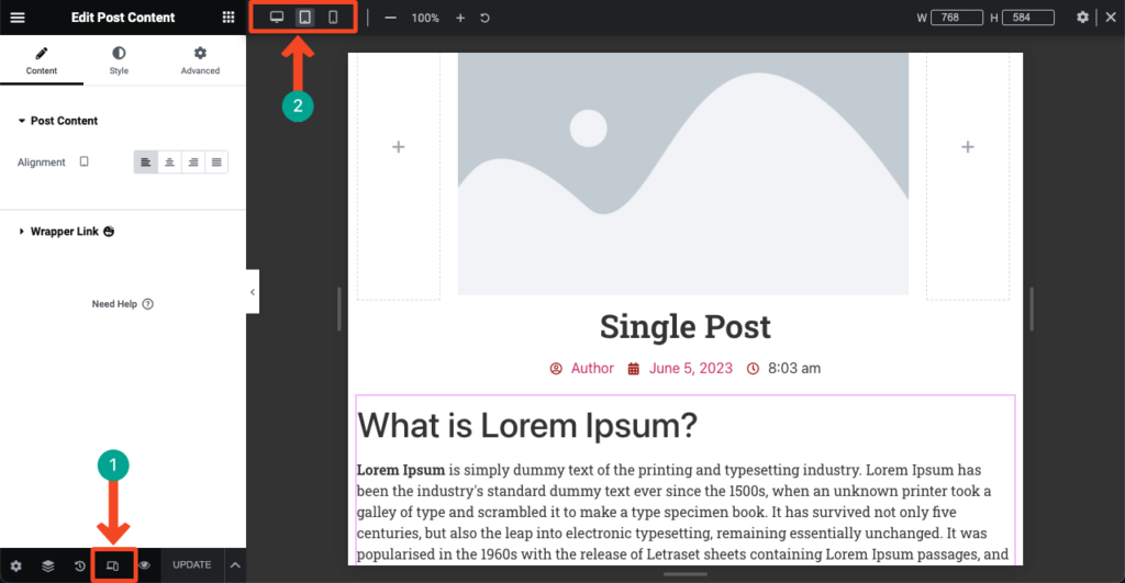 How to Create a Blog Post Template in Elementor