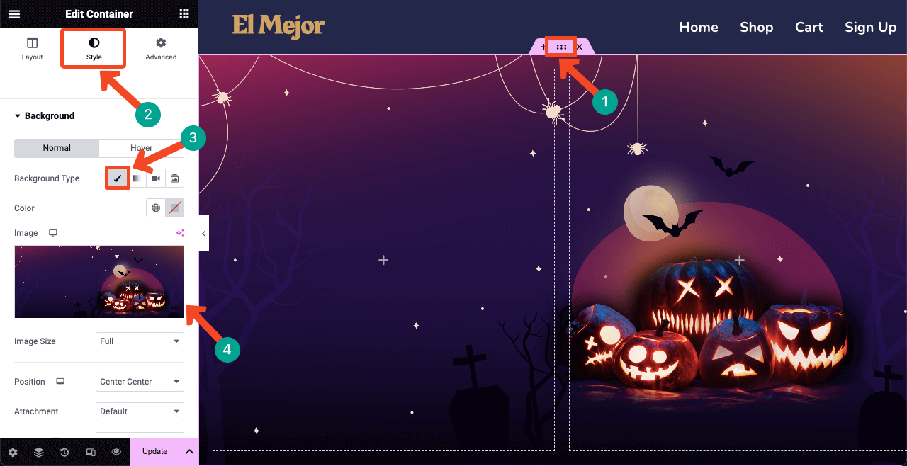 How to Design a Halloween Web Page with Great Halloween Landing Page Ideas