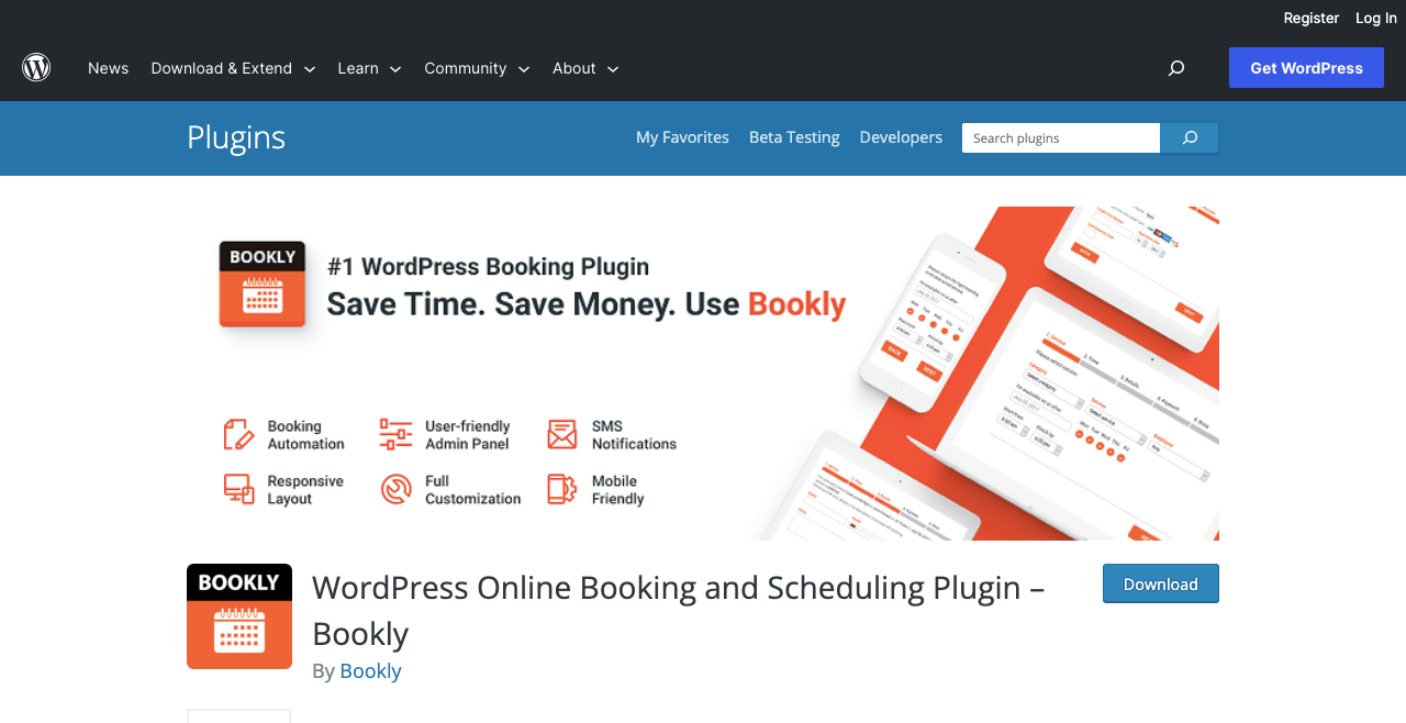 Bookly WordPress booking plugin