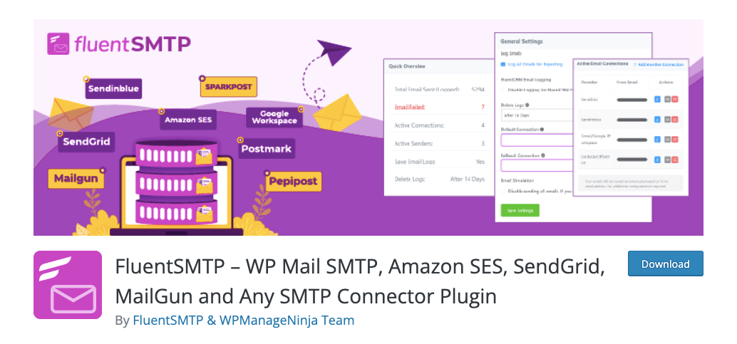FluentSMTP Plugin for WordPress