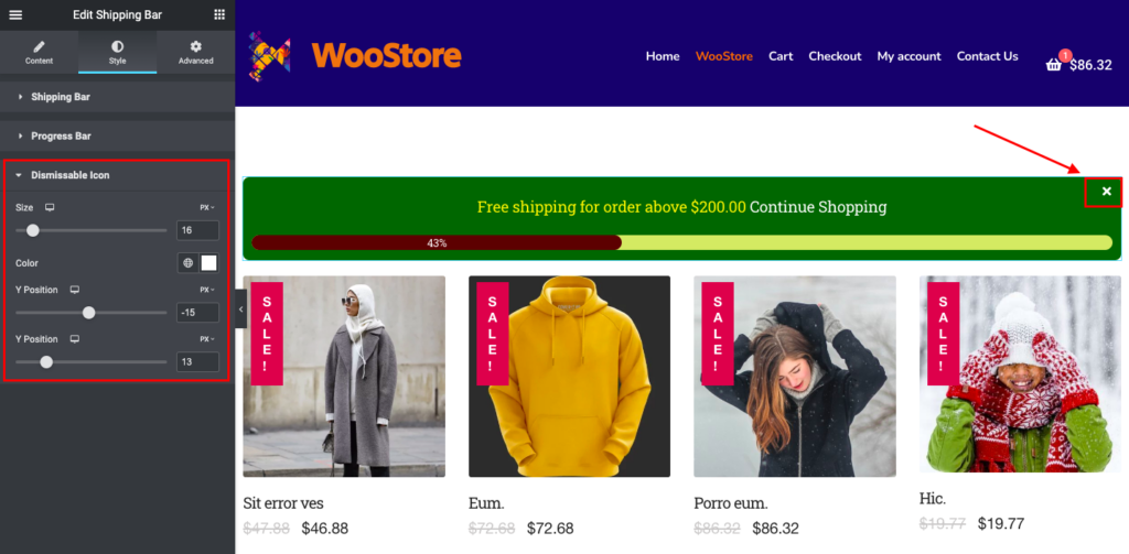 Download WooCommerce Free Shipping Bar v1.2.3 - Drope