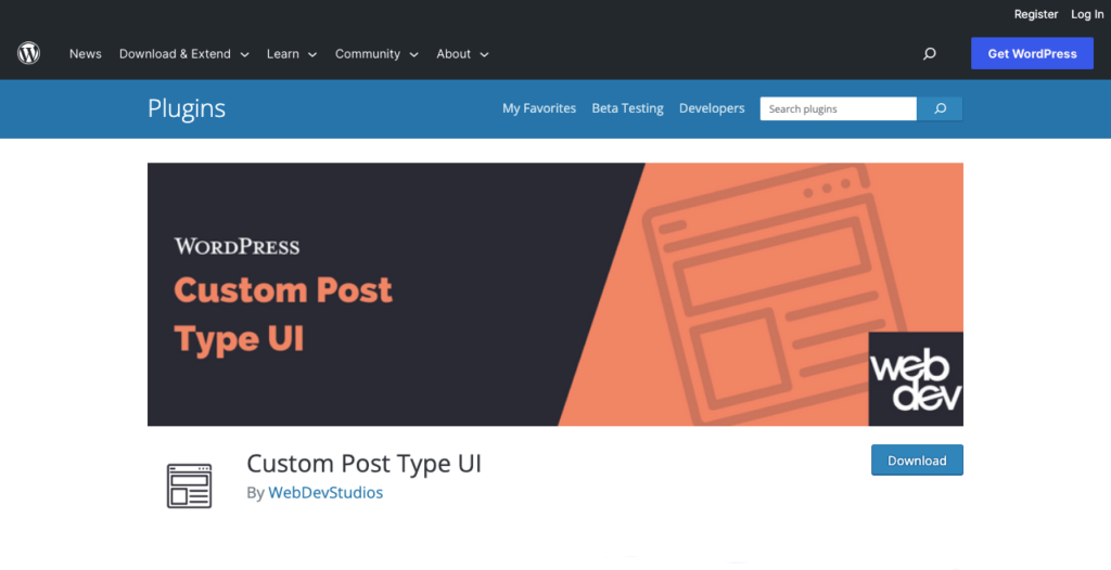 custom post type ui elementor